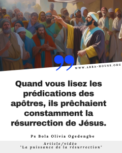 La puissance de la résurrection